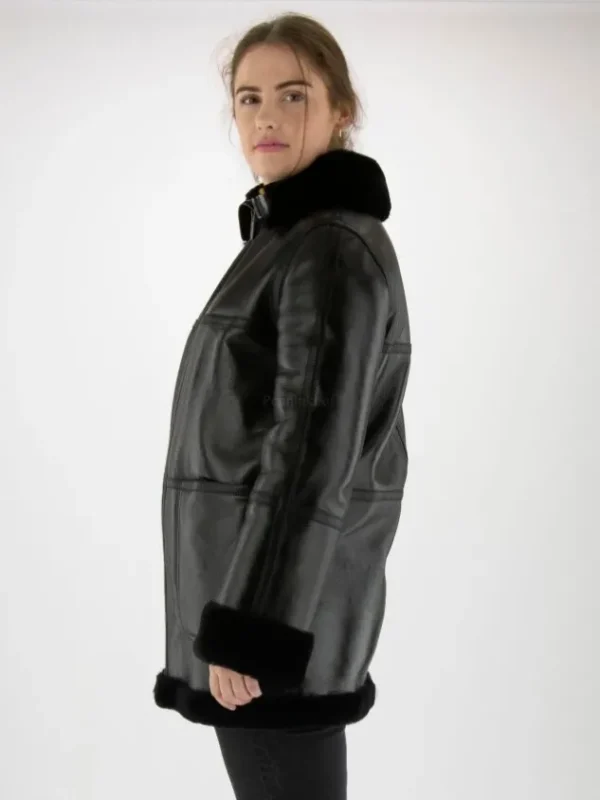 High coats OPPORTUNITY 762120 Black