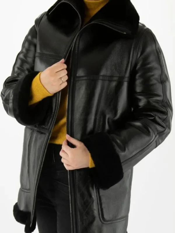 High coats OPPORTUNITY 762120 Black