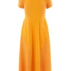 High dresses A LIST S21745 Orange