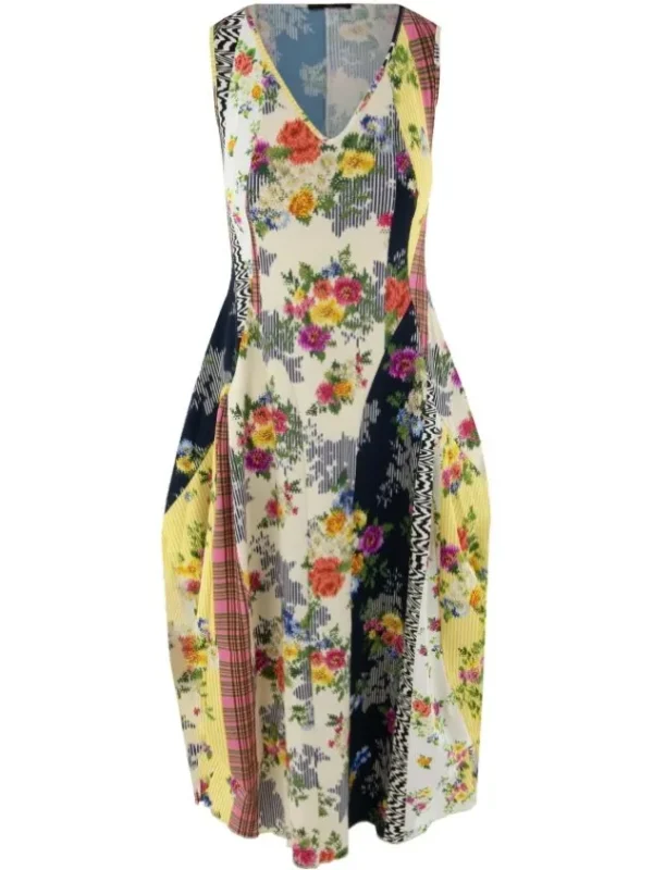 High dresses AT LENGTH S21810 Beige