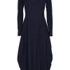 High dresses AT LENGTH S21777 Blue