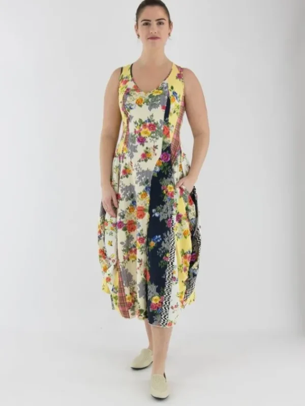 High dresses AT LENGTH S21810 Beige