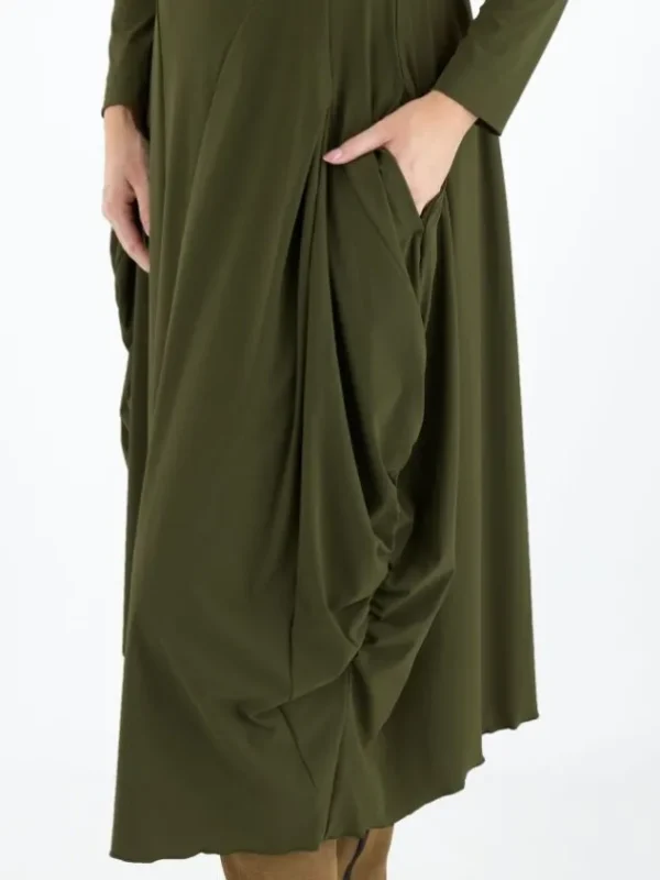 High dresses AT LENGTH S21777 Green