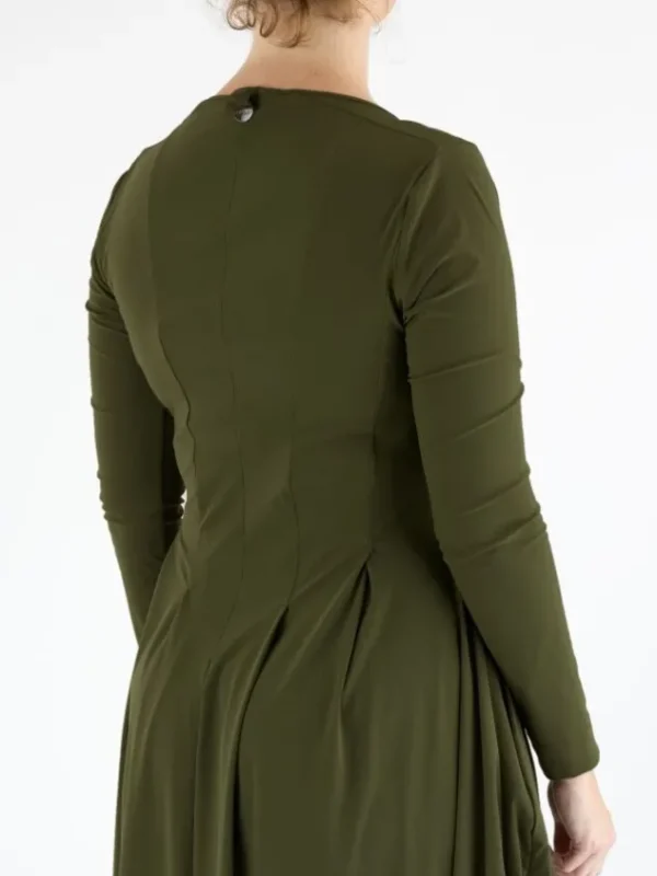 High dresses AT LENGTH S21777 Green