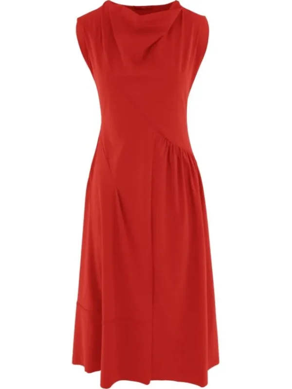 High dresses DARING S21791 Red