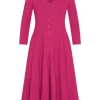 High dresses EXHIBIT S21734 Pink