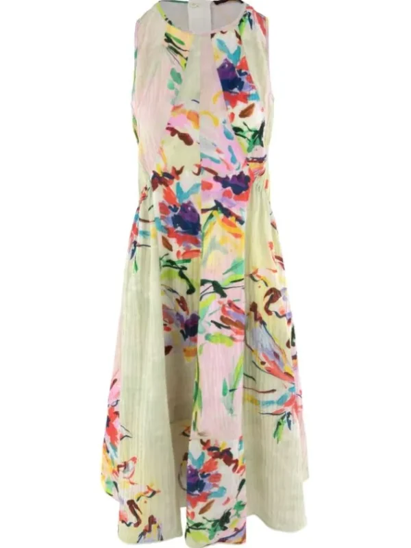 High dresses PEACEFULLY S21804 Multi color