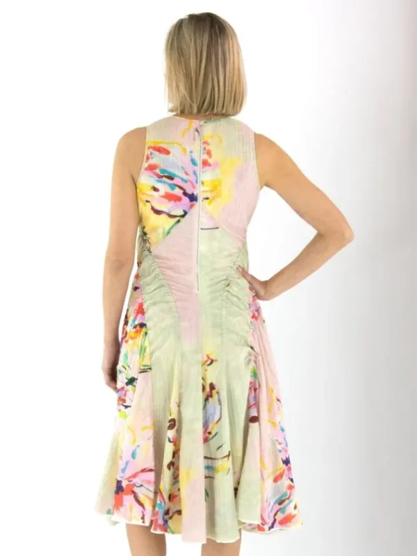High dresses PEACEFULLY S21804 Multi color