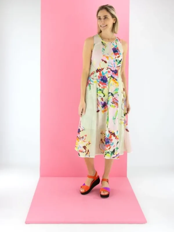 High dresses PEACEFULLY S21804 Multi color