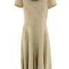 High dresses TEASE 21623 Beige