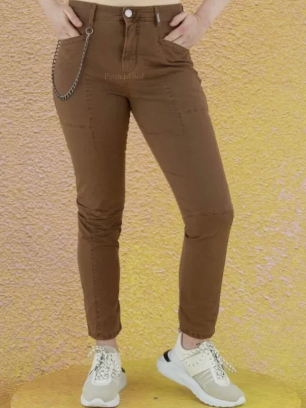 High jeans CHASE 702759 Brown