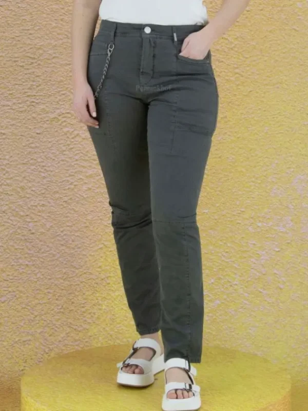 High jeans CHASE 702759 Grey
