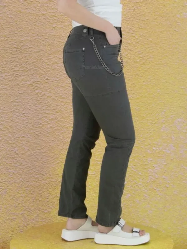 High jeans CHASE 702759 Grey