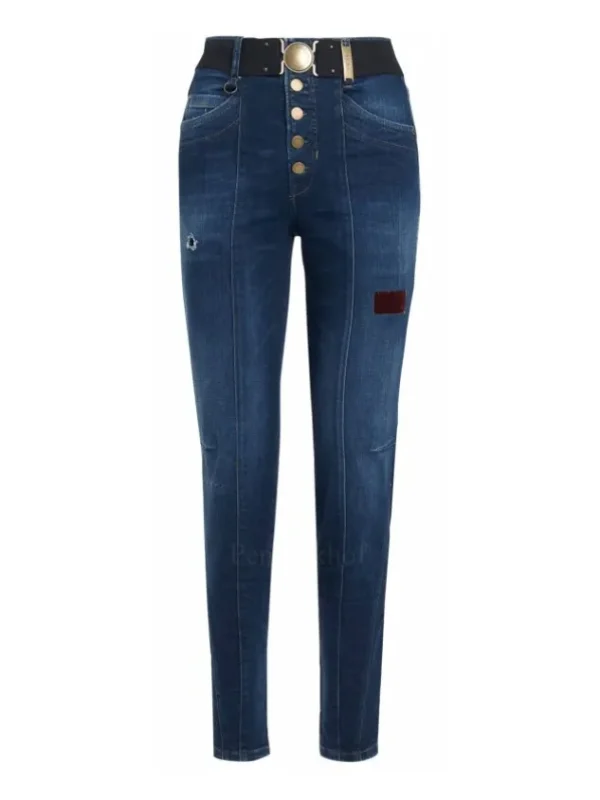 High jeans NIFTY 702608 Blue