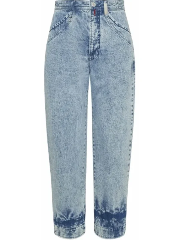 High jeans PITCH UP 702769 Blue