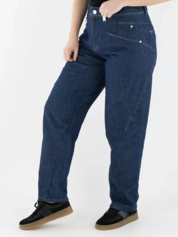 High jeans RESOUND 702960 Blue
