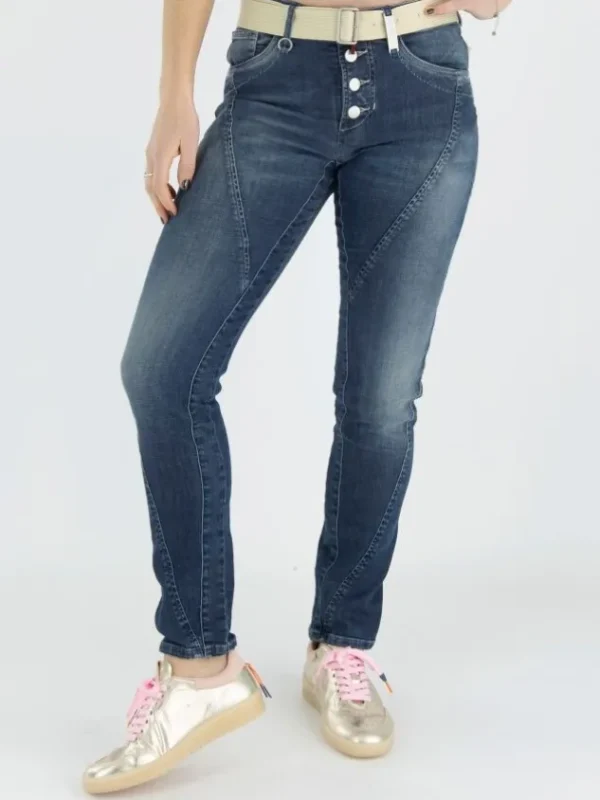 High jeans VESPA 702864 Blue