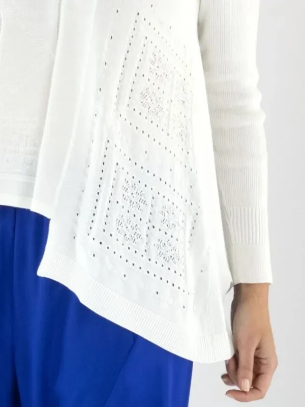 High pullovers ARTISAN 751396 Cream White