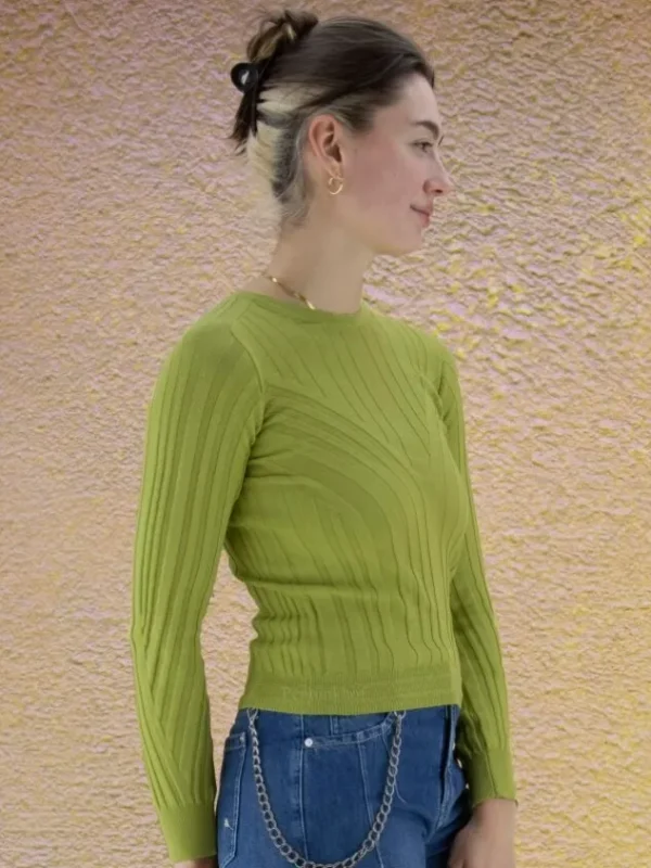 High pullovers PARTICIPATE S51274 Green