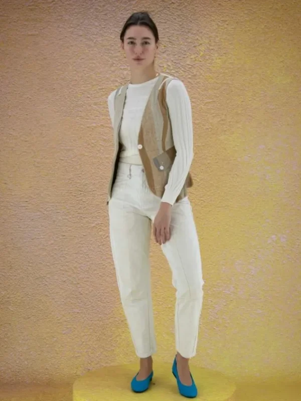 High pullovers PARTICIPATE S51274 Cream White