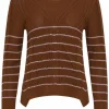 High pullovers REALIZE 751903 Brown