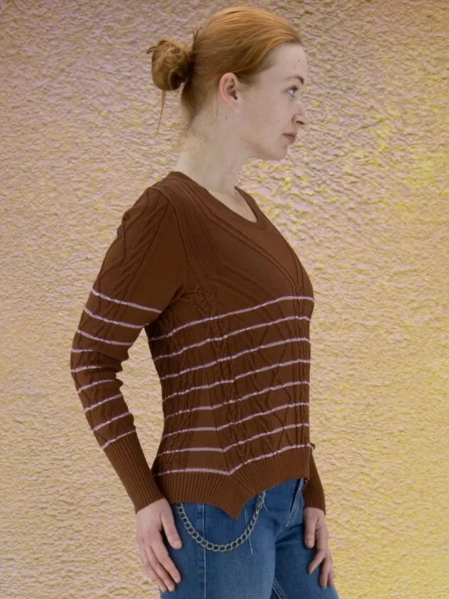 high_pullovers_realize__b_4.webp High pullovers REALIZE 751903 Brown