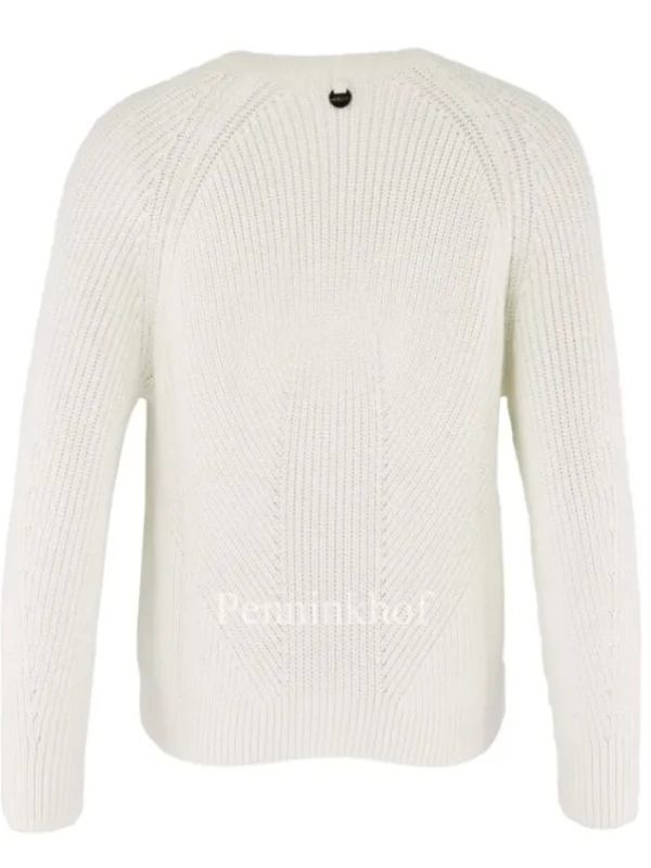 High pullovers SPIN OFF S51218 Cream White