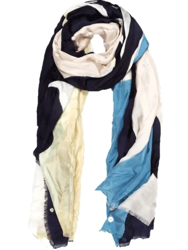 High scarves ARTWORK 990083 Blue