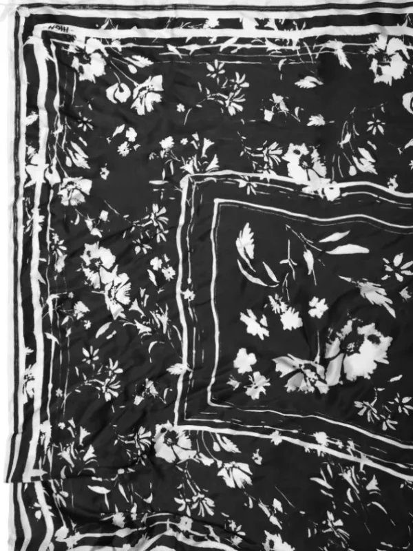 High scarves WINDING 990084 Black