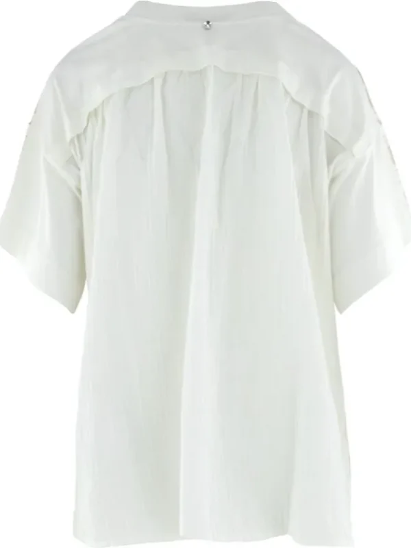 High shirts BLINK 952010 Cream White