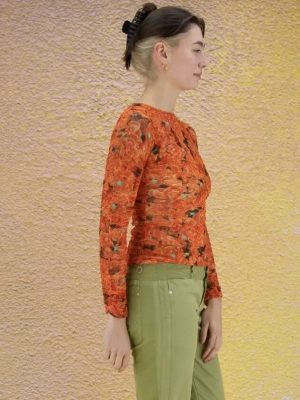 High shirts CHERISH S52230 Orange