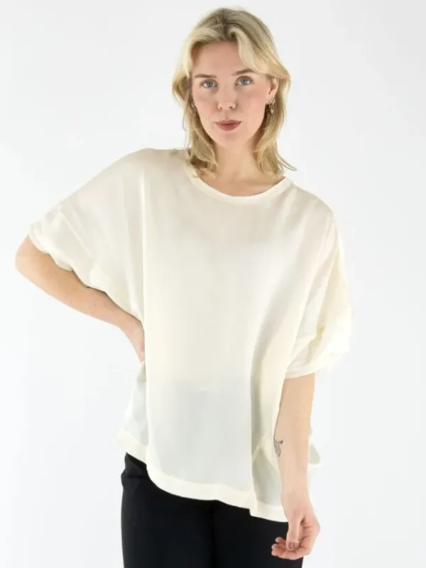 High shirts CURRIO 753300 Cream White