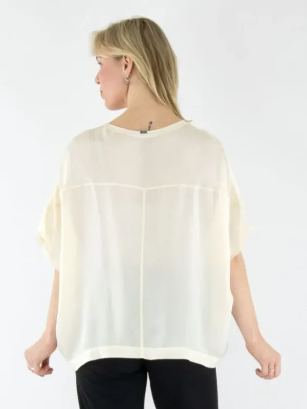 High shirts CURRIO 753300 Cream White