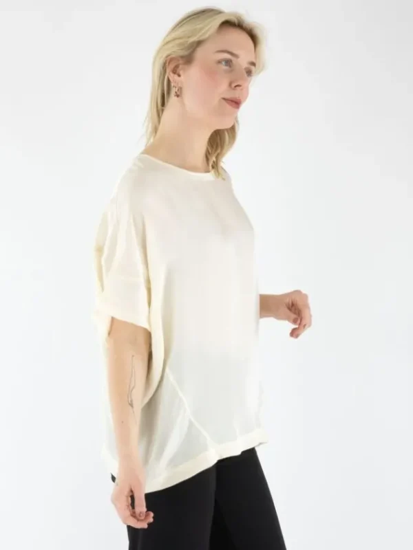High shirts CURRIO 753300 Cream White