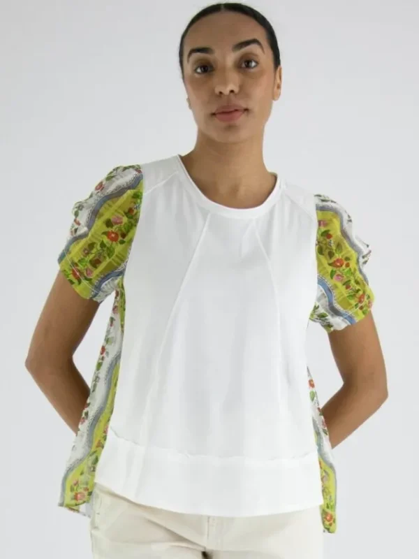 High shirts MEADOW 752983 Cream White
