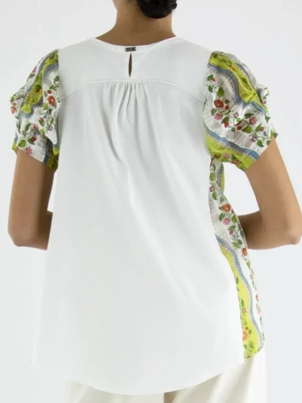 High shirts MEADOW 752983 Cream White