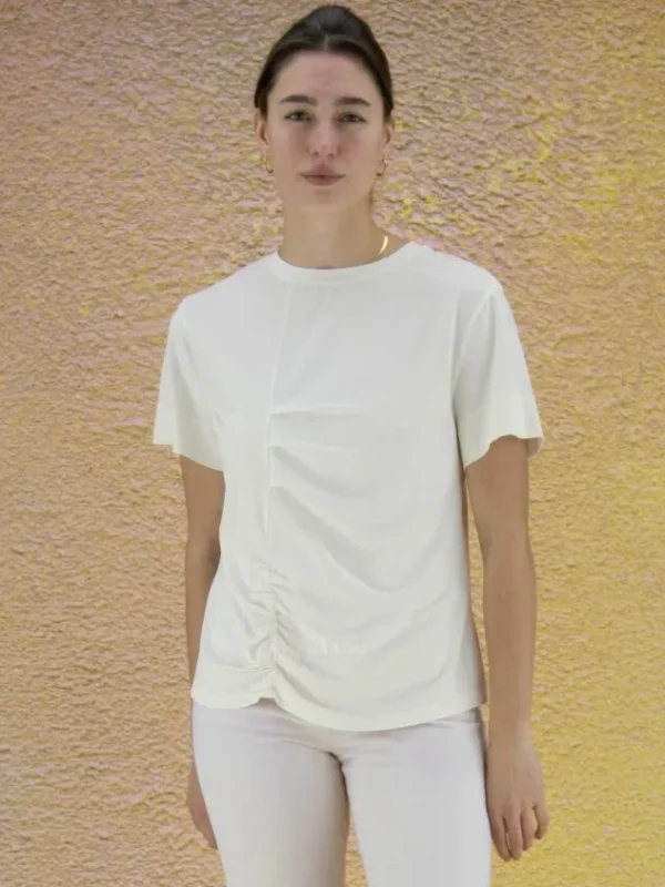 High shirts PULSE 752847 Cream White