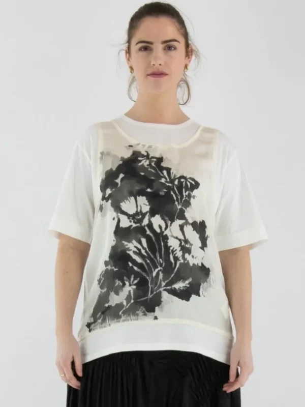 High shirts SEMBLANCE 952009 Cream White