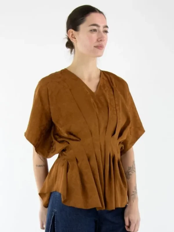 High shirts SHYNESS S52275 Cognac