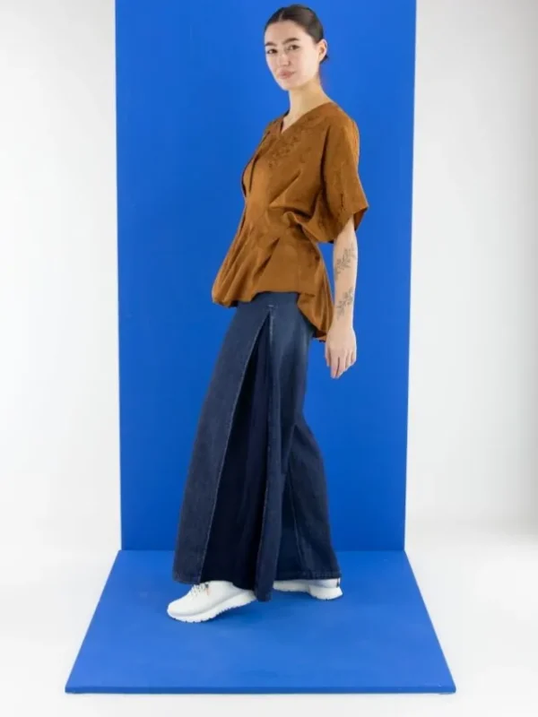 High shirts SHYNESS S52275 Cognac