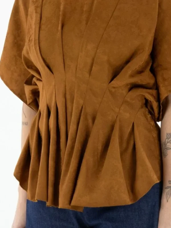 High shirts SHYNESS S52275 Cognac