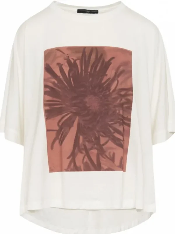 High shirts TEMPTING 752869 Cream White