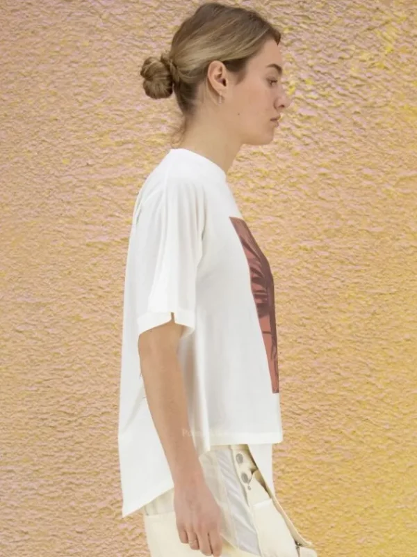High shirts TEMPTING 752869 Cream White