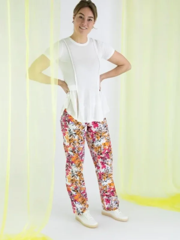 High shirts TURN OUT S51292 Cream White
