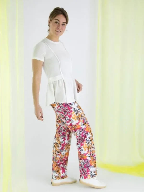 High shirts TURN OUT S51292 Cream White