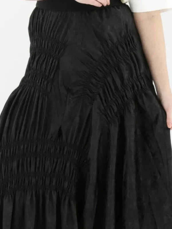 High skirts AUREOLE S20338 Black