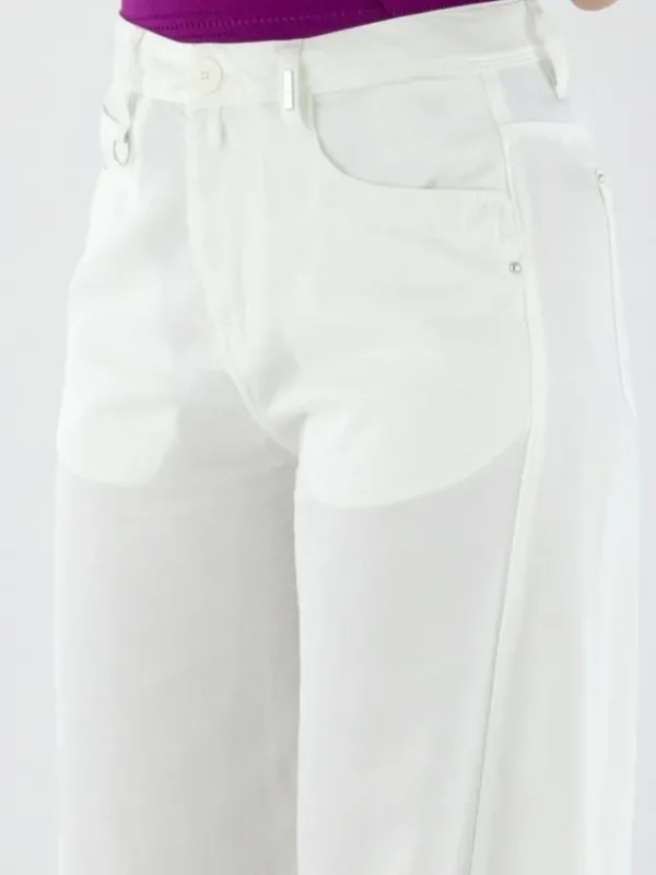 High trousers ADVANCED 702952 White