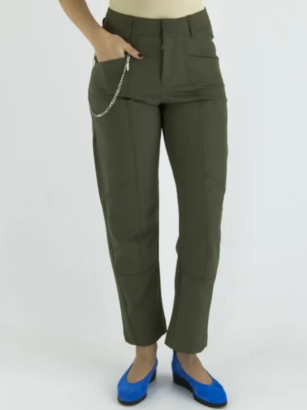 High trousers AGILITY S01754 Green