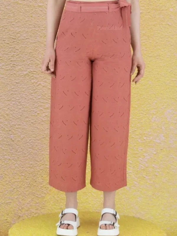 High trousers CONCUR 702785 Orange