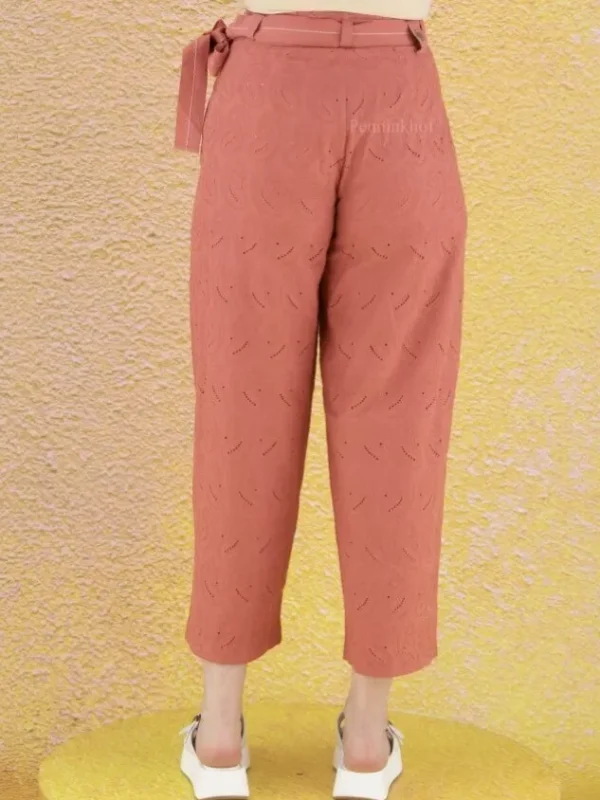 High trousers CONCUR 702785 Orange